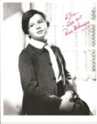 Roddy Mcdowell signed 10x8 black and white photo. Dedicated. Good condition. All autographs come