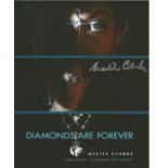 James Bond actress Melita Clarke signed Diamonds are Forever 10 x 8 inch colour photo. Good