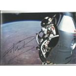 Felix Baumgartner signed collection. Includes signed 12x8 colour photo and signed flyer. Good