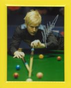 Neil Robertson Snooker signed 10x8 action shot colour photo. Framed. Good condition. All