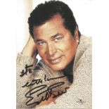 ENGELBERT HUMPERDINCK Singer signed Photocard. Good condition. All autographs come with a