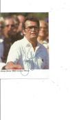 James Garner signed 4x3 colour photo. Good condition. All autographs come with a Certificate of