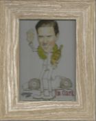 Jim Clark framed print by Norman Hood. Good condition. All autographs come with a Certificate of