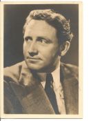 Spencer Tracy signed 7x5 vintage photo. Good condition. All autographs come with a Certificate of