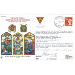 WW2 escaper A. C. France 33 sqn signed flown Tribute to the Resistance Organizations of Belgium