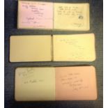 Entertainment and Sport Collection 3, Autograph books includes some legendary names such as Harry