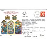 WW2 escaper Sydney Thomas Wingham 76 sqn signed flown Tribute to the Resistance Organizations of