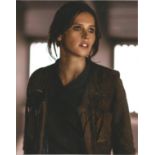 Felicity Jones signed 10x8 colour photo. Felicity Rose Hadley Jones (born 17 October 1983) is an