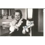 Mary Ellis signed 5. 5 x 3. 5 inch b/w photo Condition 9/10. Good Condition. All autographs come