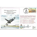 Acm Kennedy signed Reformation of No27 Sqn RAF Fully Operational on Tornado 1st September 1984 FDC