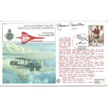 Jean Batten CBE signed 60th Anniversary of the First Flight from England to Australia 12
