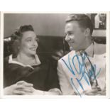 Van Johnson signed 10 x 8 inch b/w photo, slight crease in middle not distinctive. Condition 7/10.