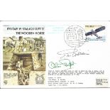 WW2 escapers Oliver Philpot and Eric Williams signed flown The Wooden Horse RAFES FDC No. 23 of