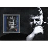 Robbie Coltrane genuine authentic signed autograph display. High quality professionally mounted