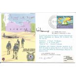 A. J. Williams C. M. G. and J. H. Lambert C. M. G. signed RAFES Escape from Libya FDC No. 161 of