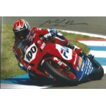 Motor Racing Niall MacKenzie signed 12x8 colour photo. Niall Macfarlane Mackenzie (born 19 July