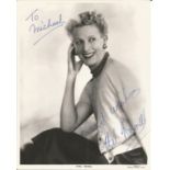 Ethel Revnell signed 10 x 8 inch b/w photo to Michael. Condition 8/10. Good Condition. All