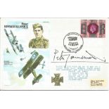 WW2 BOB pilot Grp Cpt P. W, Townsend CVO DSO DFC signed Major Edward Mannock FDC No. 718 of 1301.