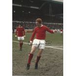 Football Carlo Santori signed 12x8 colour photo pictured during his playing days with Manchester
