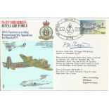 Squadron Leader Peter J. S. Boggis DFC signed No XV Squadron RAF 60th Anniversary of the Formation