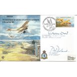 Air Chief Marshal Sir Peter Le Cheminant and Wing Commander P. N. Presland signed No. 1 Royal