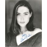 Claire Forlani signed 10x8 black and white photo. Claire Antonia Forlani (born 17 December 1971)