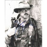 Jesse Ventura signed 10x8 black and white photo pictured in his role as Blain Cooper in the hit