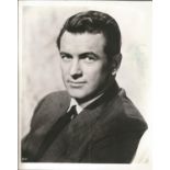 Rock Hudson signed 10 x 8 inch b/w photo; autograph slightly faded. Condition 8/10. Good