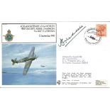 WW2 BOB fighter ace Air Cmdr S. C. Widdows DFC OC signed 40th Anniversary of the World's First