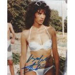 Isabelle Adjani signed 10x8 colour photo. Isabelle Yasmina Adjani (born 27 June 1955) is a French