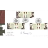 WW2 Edward Kenna VC signed Victoria Cross 1856 - 2006 unflown FDC with datestamps 150th