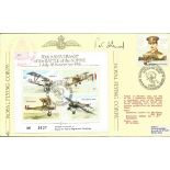 WW2 BOB pilot Wing Cdr N. P. W. Hancock DFC signed 70th Anniversary of the Battle of the Somme 1