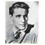 John Justin Signed photo black and white 10 x 8 inch. Dedicated To Michael. Inscribed Best wishes.