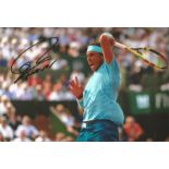 NADAL, Rafael (b. 1986) Wimbledon singles champion 2008 and 2010; thirteen times French Open