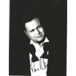 Paul Potts signed 10 x 8 inch b w photo. Good Condition. All autographs come with a Certificate of