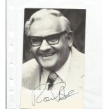 Ronnie Barker (1929-2005) Comedy Actor Signed Vintage Photo . Good Condition. All autographs come