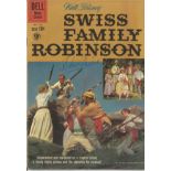 John Mills (1908-2005) Actor Signed Vintage Walt Disney Swiss Family Robinson Magazine. Good