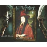 Melita Clarke signed 10x8 colour image from the hit film Series Harry Potter. The image features