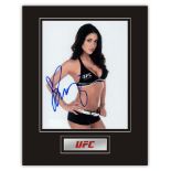 Stunning Display! UFC Arianny Celeste hand signed professionally mounted display. This beautiful