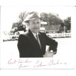 John Oakes signed 6x4 black and white photo. Good Condition. All autographs come with a