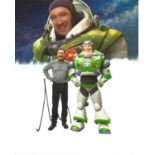 Tim Allen signed 10x8 colour image featuring the character he is the voice for Buzz Lightyear out of