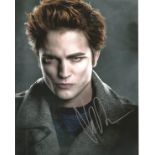 Robert Pattinson signed 10x8 colour photo from Twilight. Good Condition. All autographs come with