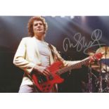 John Illsley Dire Straits Guitarist Signed 8x12 Photo. Condition 8/10. Good Condition. All