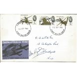 Don Kingaby rare WW2 fighter ace signed 1965 Battle of Britain FDC, hand addressed, a little scruffy