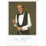 Terry Griffiths signed 6x4 colour photo. Good Condition. All autographs come with a Certificate of