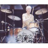 Rolling Stones - Charlie Watts. 10x8 picture of the legendary drummer in action. Good Condition. All