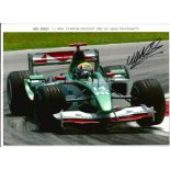 Mark Webber signed 12x8 colour racing photo. Good Condition. All autographs come with a