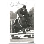 David Broome signed 6x4 black and white photo. Good Condition. All autographs come with a