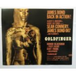 Goldfinger Shirley Eaton signed 10 x 8 inch colour photo of the movie poster; she has added screen