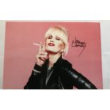 Ab Fab Joanna Lumley as Patsy signed 12 x 8 inch cheeky colour photo. Good condition. All signed